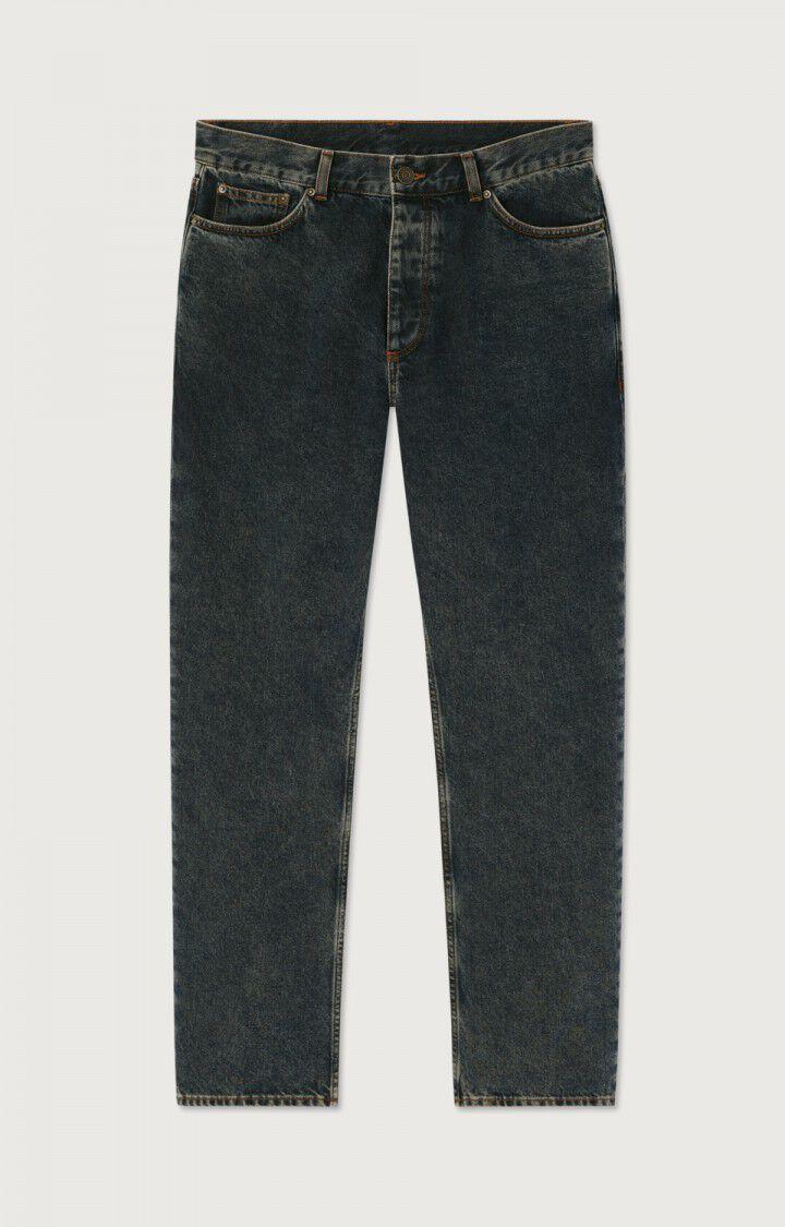 American Vintage Lydbay Blue Black 5 Pocket Jeans Herren dunkelblau